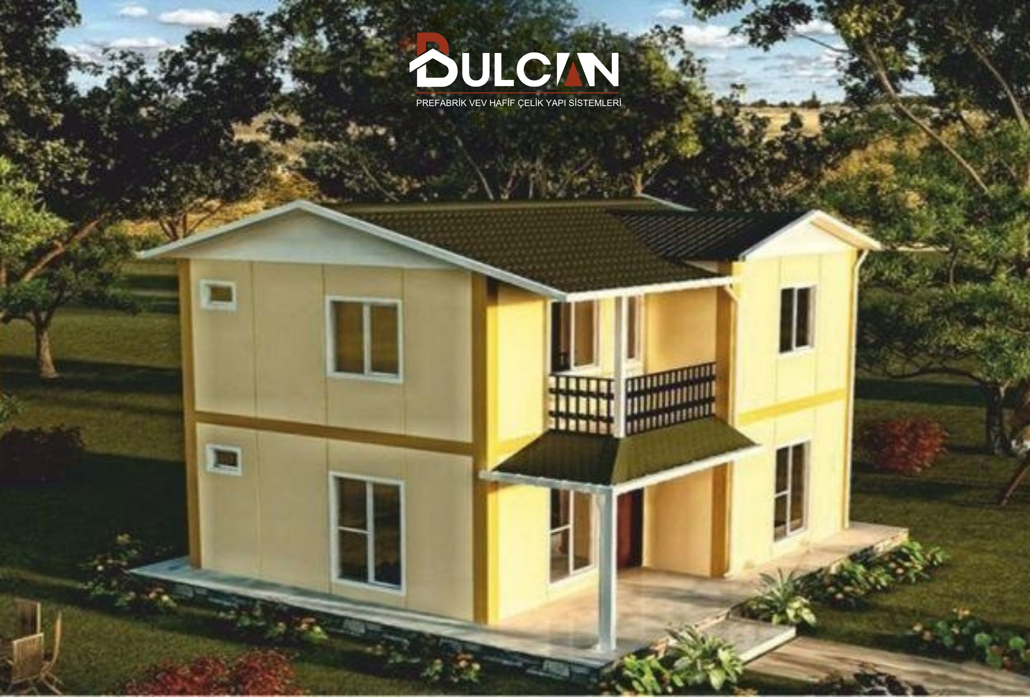 101 m² 2+1 Tek Kat Prefabrik Ev