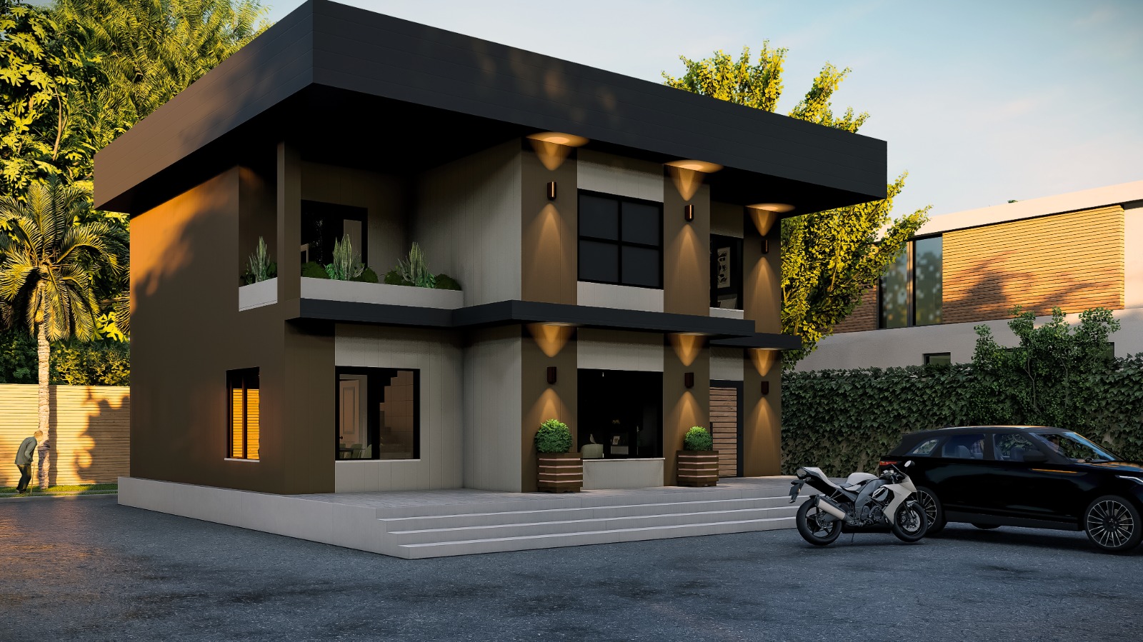 230 m² 4+1 Dubleks Çelik Ev