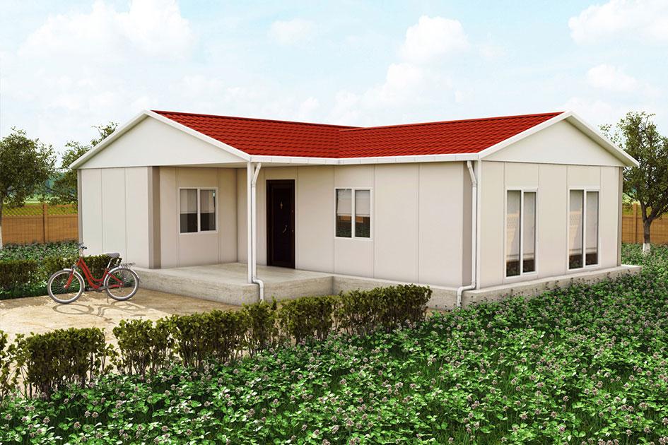 93 m² 2+1 Tek Kat Prefabrik Ev