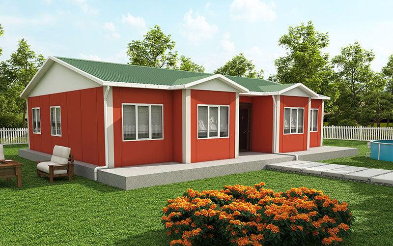 112 m² 3+1 Tek Kat Prefabrik Ev görsel 1