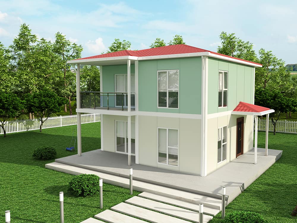 114 m² 3+1 Dubleks Prefabrik Ev görsel 1