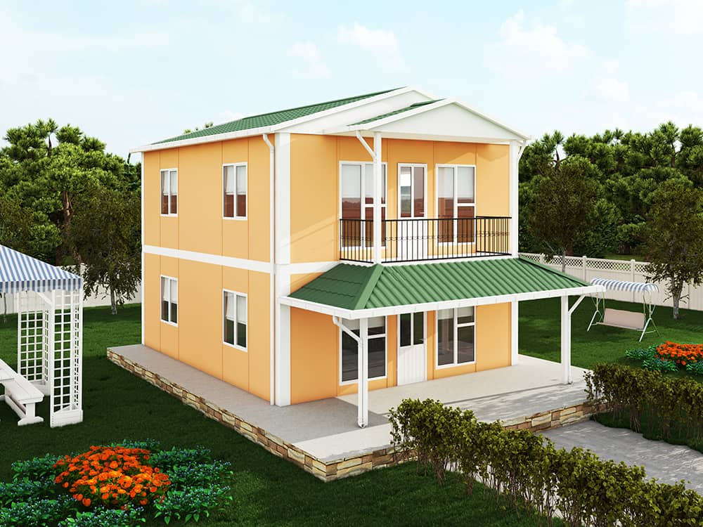 122 m² 3+1 Dubleks Prefabrik Ev