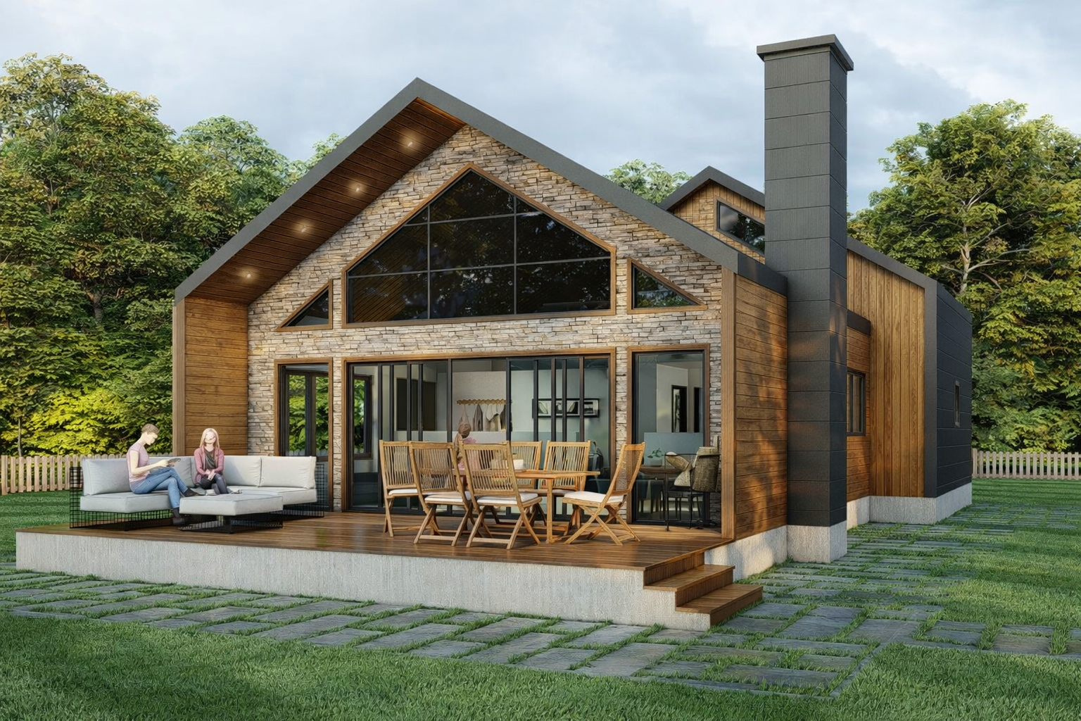 170 m² 3+1 Dubleks Çelik Villa