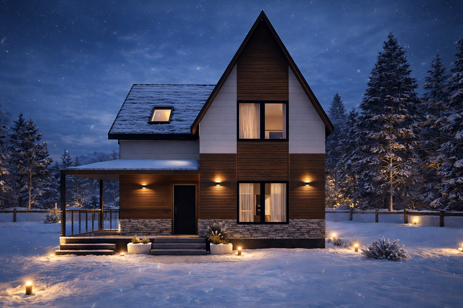 182 m² 5+1 Dubleks Çelik Villa