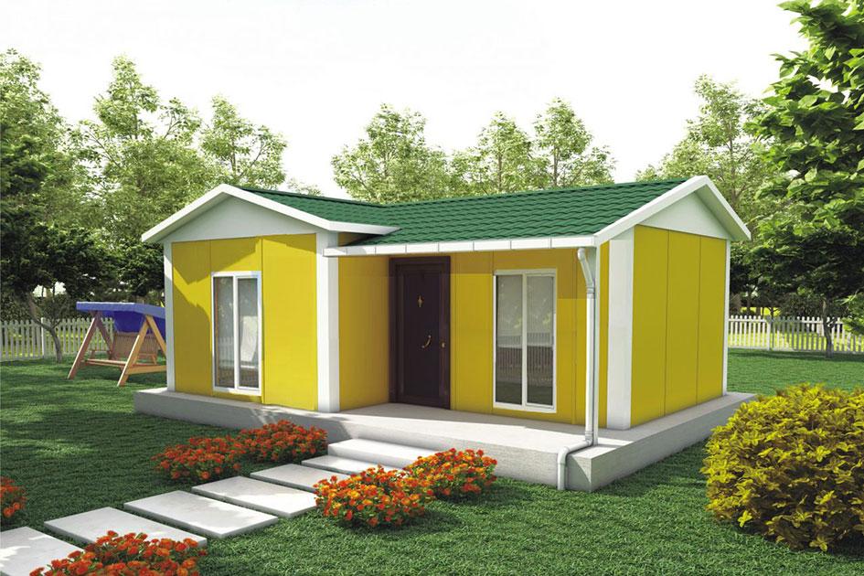 40 m² 1+1 Tek Kat Prefabrik Ev görsel 2