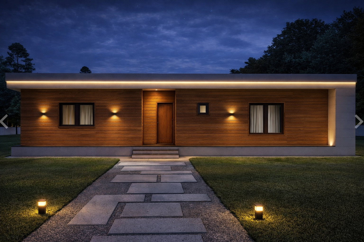 174 m² 3+1 Tek Katlı Çelik Villa | Nova 174 görsel 4